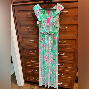 Lilly Pulitzer Cristal Maxi Dress NWT size M